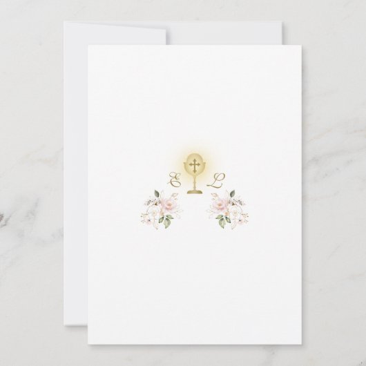 Invitation Primera Comunión Girls Twins First Holy Communion (Dos)