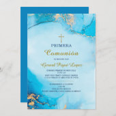 Invitation Primera comunion imprimable (Devant / Derrière)