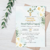 Invitation Primera Comunion Invitacion mignonne Première comm