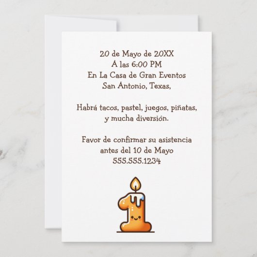 Invitation Primera Fiesta Spanish Cactus Anniversaire Ajouter (Dos)