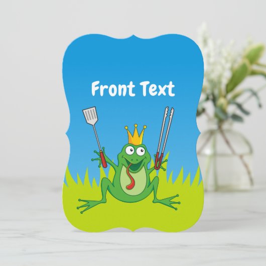 Invitation Prince BBQ (Debout devant)