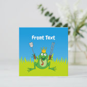 Invitation Prince BBQ (Debout devant)