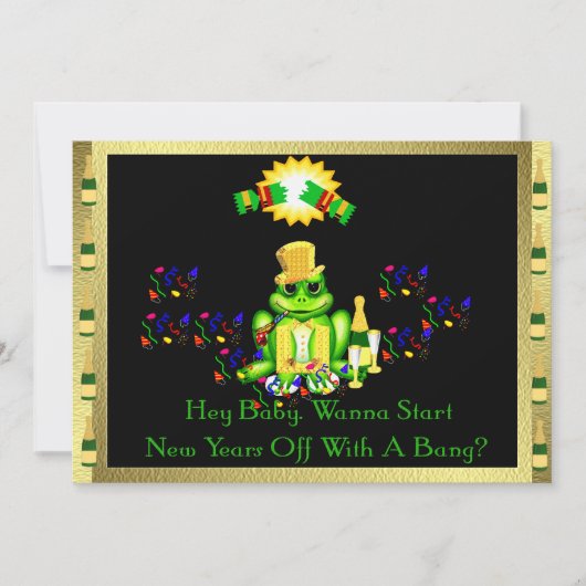 Invitation Prince de grenouille (Devant)