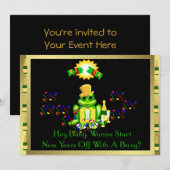 Invitation Prince de grenouille (Devant / Derrière)