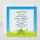 Invitation Prince Frog (Dos)