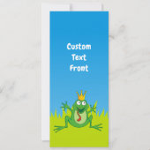 Invitation Prince Frog (Devant)