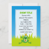 Invitation Prince Frog (Dos)