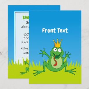 Invitation Prince Frog