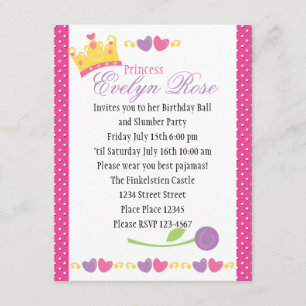 Invitation Princess Ball