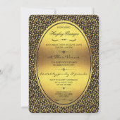 Invitation Princess Ballerina Faux Bow Phuile & Parties scint (Dos)