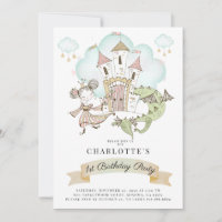 Princess Castle Dragon Gir1's st Birthday