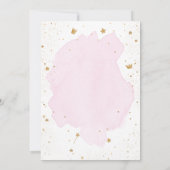 Invitation Princess Castle Magical Girl 2ème anniversaire (Dos)