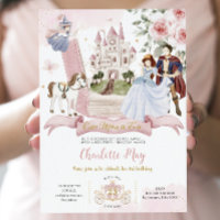 Princess Fairytale Book Il était une fois annivers
