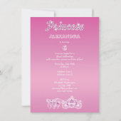 Invitation Princess Horses & Carrie Birthday Party (Dos)