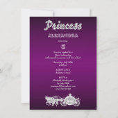 Invitation Princess Horses & Carrie Birthday Party (Dos)
