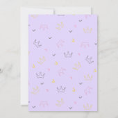 Invitation Princess Royal Castle (Dos)