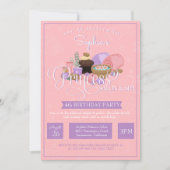 Invitation Princess Salon & Spa Anniversaire (Devant)