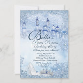 Invitation Princess Snowflake Sweet 16 Mis Quince (Dos)