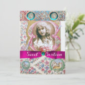 INVITATION PRINCESS SWEET 16 FÊTE D'ANNIVERSAIRE, JEUX FLORAU (Debout devant)