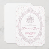 Invitation Princesse (Devant / Derrière)