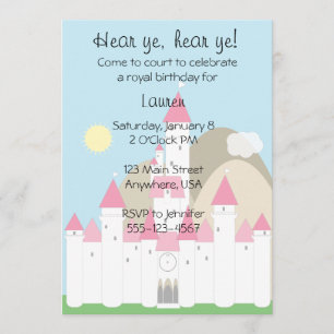 Invitation princesse