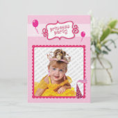 Invitation Princesse (Debout devant)