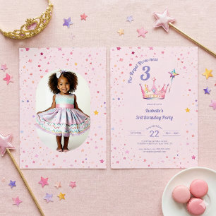 Invitation Princesse 3e Anniversaire Son Altesse Troisnesse