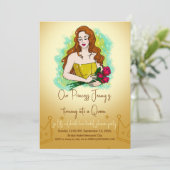 Invitation Princesse à la Reine (Debout devant)