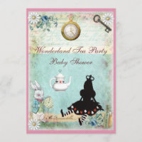 Princesse Alice au thé de baby shower du pays des