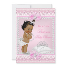 Princesse Baby shower fille rose Tiara Coeur Ethni