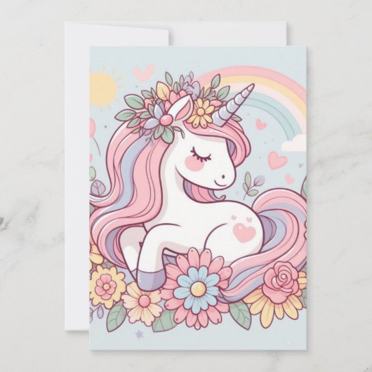 Invitation Princesse Blossom (Devant)