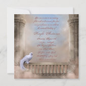 Invitation Princesse Carriage Princesse Sweet 16 Anniversaire (Dos)