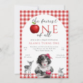 Invitation Princesse de Conte de Fées La Plus Belle de Toutes (Devant)