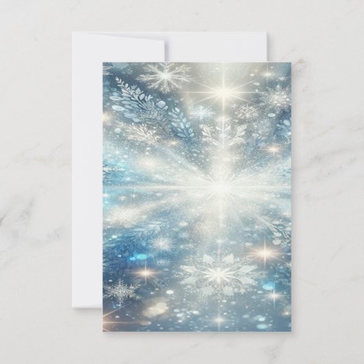 Invitation Princesse de glace (Dos)