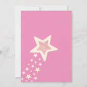 Invitation Princesse des Étoiles, Des Vœux Magiques (Dos)