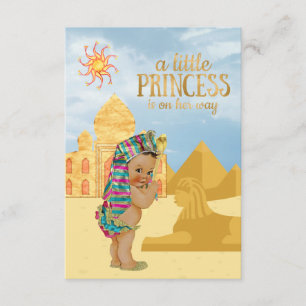 Invitation Princesse égyptienne d'Egyptien d'invitation de