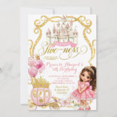 Invitation Princesse espagnole mexicaine royale Fiveness (Devant)