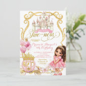 Invitation Princesse espagnole mexicaine royale Fiveness (Debout devant)