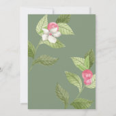 Invitation Princesse et fête du Chevalier, Princesse, anniver (Dos)