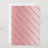 Invitation Princesse, Invitation Baby Shower Fille (Dos)