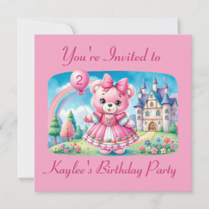 Invitation Princesse Nounours