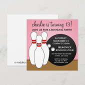 Invitation Princesse Pink nous a laissés avoir une partie de (Devant / Derrière)