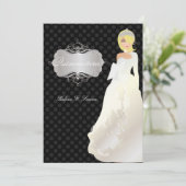 Invitation Princesse PixDezines Quinceañera/Quince años (Debout devant)