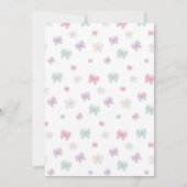 Invitation Princesse Pour Toujours. Princesse Pour (Dos)