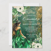 Invitation Princesse Quinceañera (Devant)