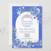Invitation Princesse Quinceanera (Devant)