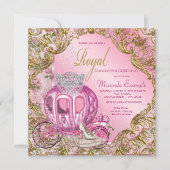 Invitation Princesse Quinceañera (Devant)