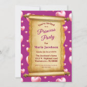 Invitation Princesse Royale Glitz et Glam (Devant)