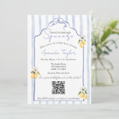 Invitation principale de douche nuptiale Squeeze (Debout devant)