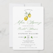 Invitation principale de la douche nuptiale Squeez (Devant)